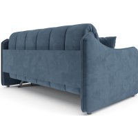 Диван Мебель-АРС Давос ППУ 180x200 см M2-111-49 (Vivaldi синий)