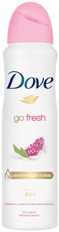 

Антиперспирант-спрей Dove Go Fresh пробуждение чувств 150 мл