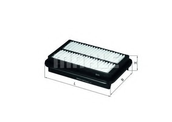 

Воздушный фильтр Mahle Knecht LX2863