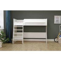 Кровать-чердак Красная звезда Р432 Капризун 1 180x80 (белый)