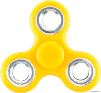 Фиджет спиннер Red Line Spinner B1 (желтый) (товар не для продажи)
