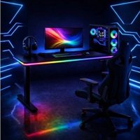 Стол с регулировкой высоты SPARX Up One Gamer (черный)