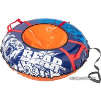 Тюбинг 21vek Bear ТВ100 (синий/оранжевый)