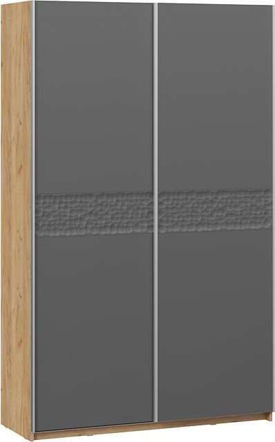 

Шкаф-купе Трия Оскар Скания Т2 1400 268615 (ручка серебро/дуб крафт золотой/серый графит/графит матовый)