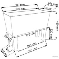 Ящик для рассады Prosperplast Rato Case High DRTC800H-7529U (мокка)