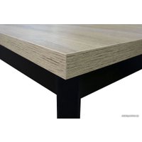 Кухонный стол AksHome Max 5 P 69883 (дуб грендсон/черный)