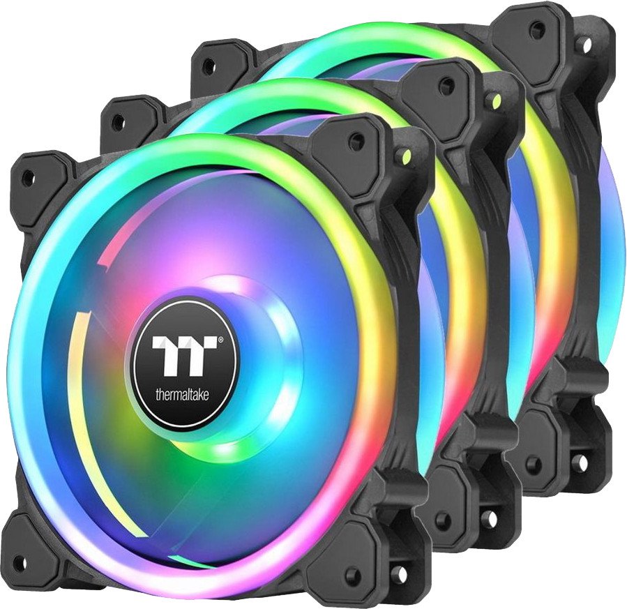 

Комплект вентиляторов для корпуса с контроллером Thermaltake SWAFAN 14 RGB Radiator Fan TT Premium Edition CL-F138-PL14SW-A
