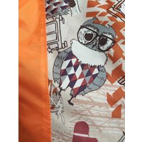 Кресло-мешок LoftyHome Груша XXL (оксфорд/велюр, оранжевый)