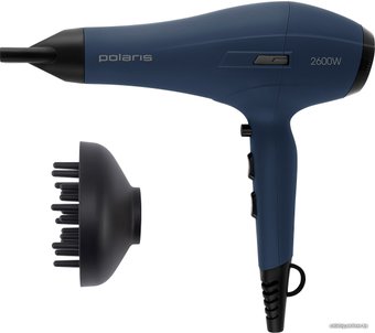 Фен Polaris PHD 2600ACi Salon Hair (синий)