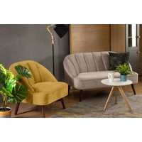 Интерьерное кресло Divan Мона 259516 (Velvet Yellow)