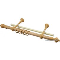 Карниз для штор Legrand Кантри + У-шина 48063484 (2.4 м, дуб ясный)