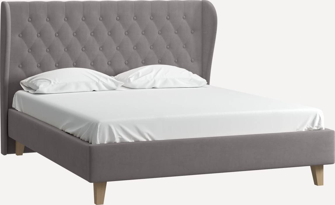 

Кровать Divan Виенсо 180 (Velvet Grey)