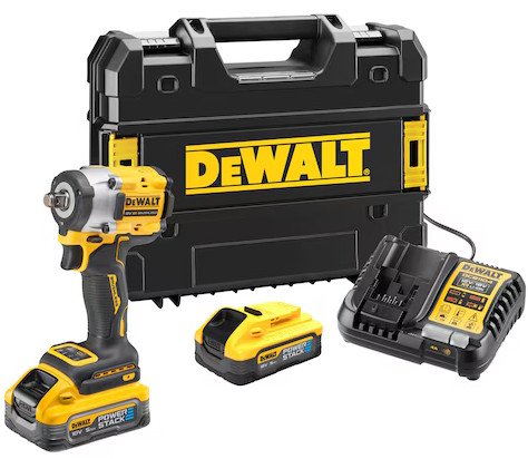 Гайковерт DeWalt DCF921H2T (с 2-мя АКБ, кейс)