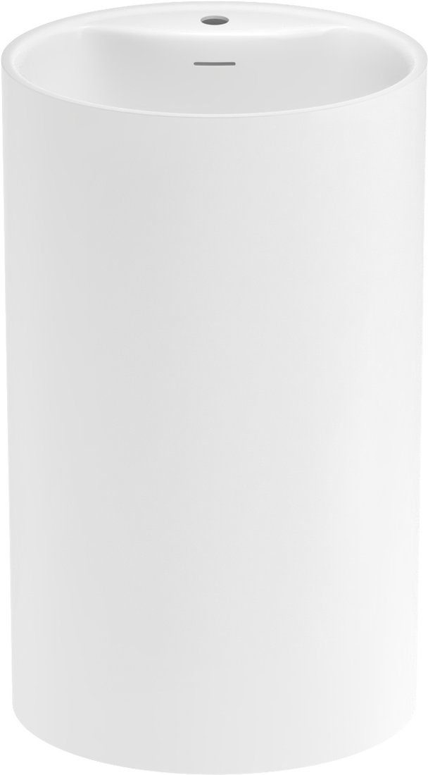 

Умывальник Wellsee Coquillage 232802000 (отдельностоящий, с отверстием под смеситель, цвет матовый белый)