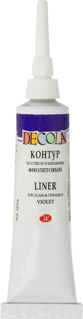 

Контур Decola по стеклу и керамике № 3 18 мл 5303607 фиолетовый