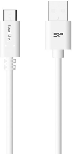 Кабель Silicon-Power Boost Link PVC LK10AC USB Type-A - USB Type-C (1 м, белый)