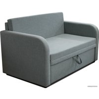 Диван Brioli Пино Т двухместный (рогожка, J1 кремовый)