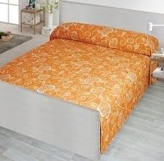 Плед Loon Амур 210x240 (оранжевый)