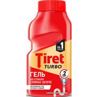 Средство для труб Tiret Турбо-гель 200 мл