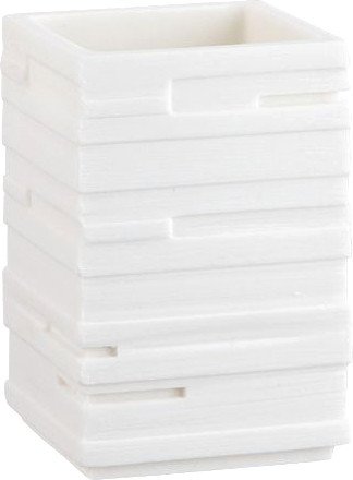 

Стакан для зубной щетки и пасты Perfecto Linea 35-151303 (белый)