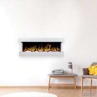 Электрокамин Aflamo Modena (белый)