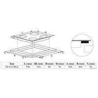 Варочная панель Weissgauff HI 632 BSA