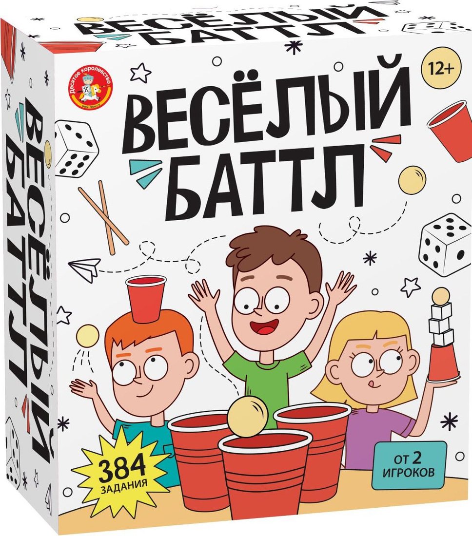

Настольная игра Десятое королевство Веселый баттл 05744