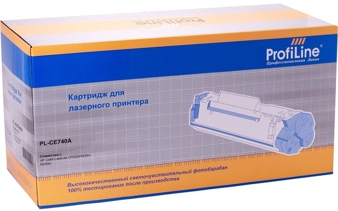 

Картридж ProfiLine PL-CE740A-Bk (аналог HP 307A (CE741A))