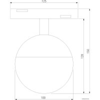 Трековый светильник Elektrostandard 85032/01 (белый)