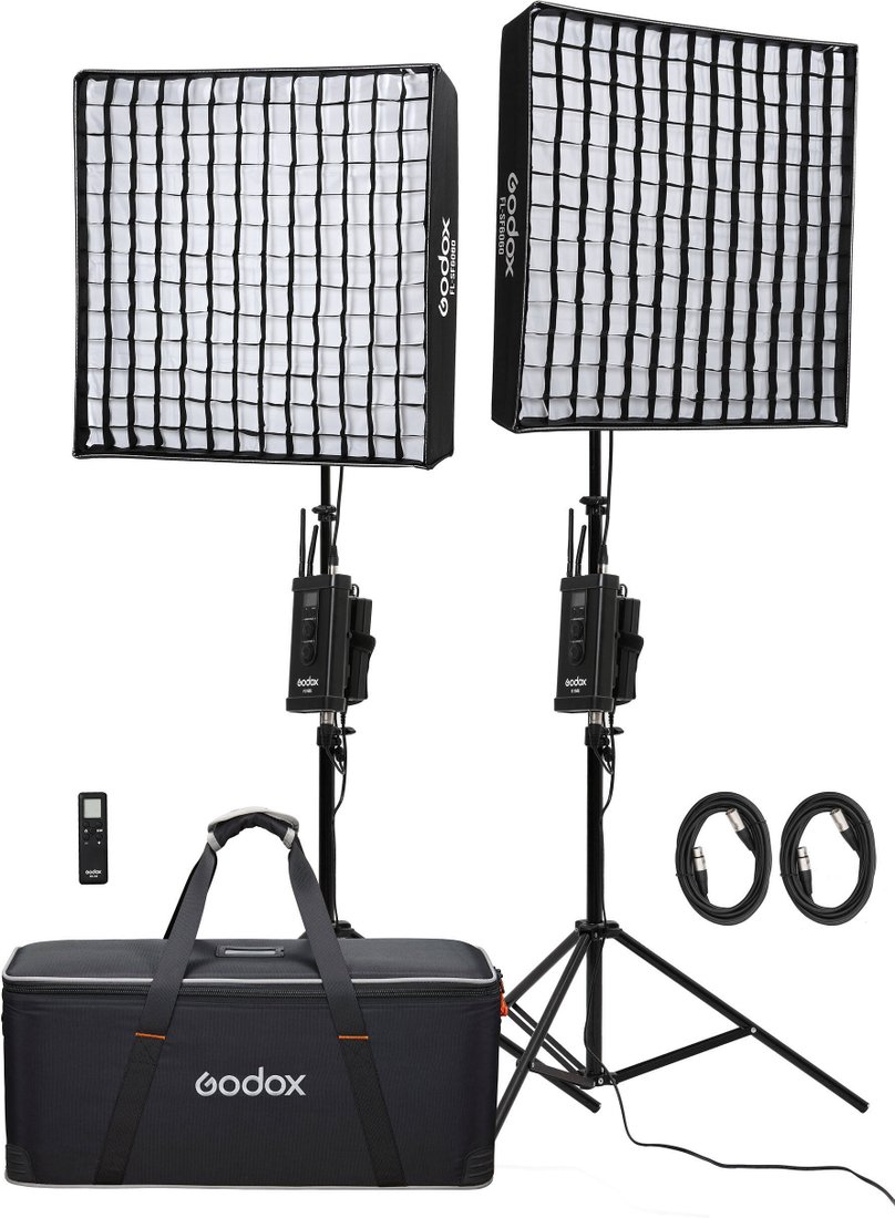 Комплект студийного света Godox FL150S-K2