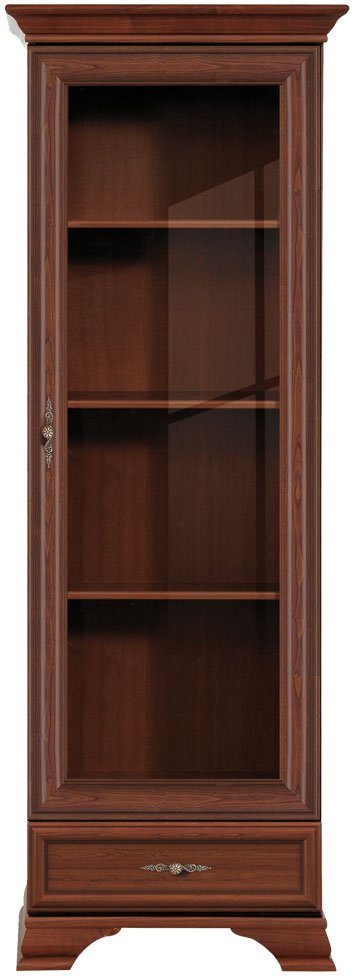 

Шкаф-витрина Black Red White Kentaki S320-REG1W1S (каштан)