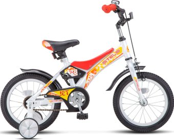 Stels Jet 14 Z010 (белый/красный, 2018)