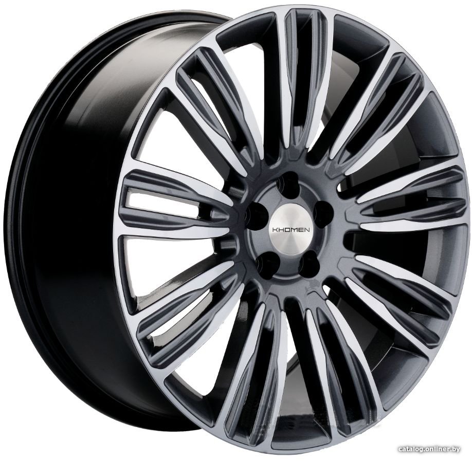 Литые диски Khomen KHW2004 20x8.5 5x114.3мм DIA 67.1мм ET 48мм Dark Chrome