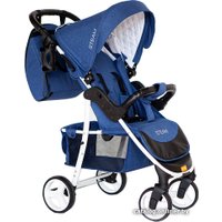Коляска прогулочная «книга» Xo Kid Steam (темно-синий)