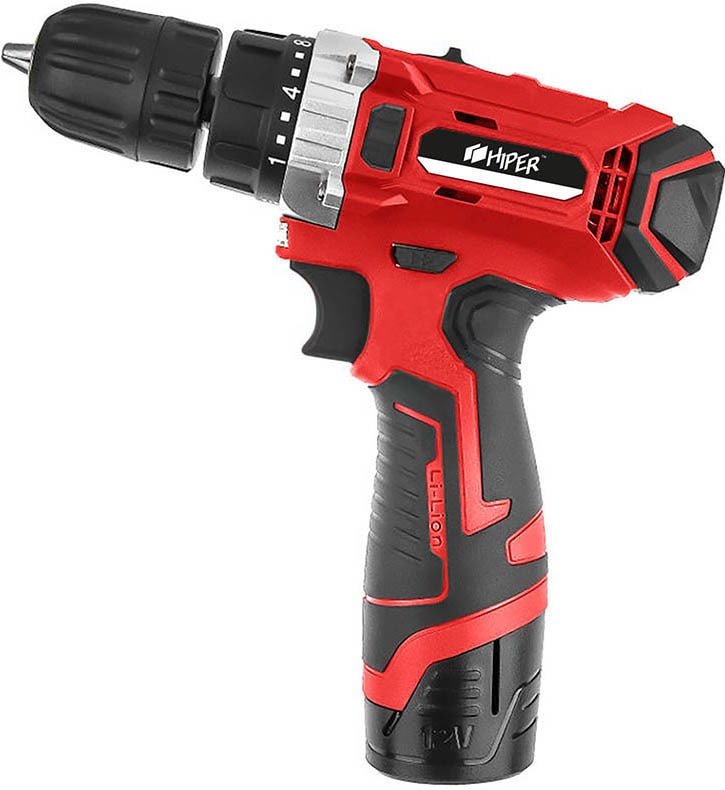 

Дрель-шуруповерт Hiper HCD12A (с 1-им АКБ)