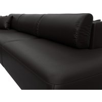 Угловой диван Лига диванов Лига-036 НПБ Модерн Лонг левый 127750L (экокожа Grifon 12 коричневый)