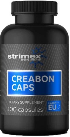 Моногидрат креатина Strimex Сreatine Creabon Caps (100 капсул)