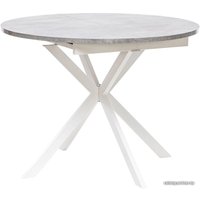 Кухонный стол Leset Капри (цемент/белый)
