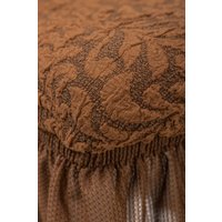 Чехол для стула Mio Tesoro Жаккард Люкс для стула 10018/1444 (с оборкой)