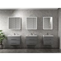  Континент Шкаф с зеркалом Emotion Led 70x80 (с датчиком движения) в Гомеле