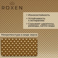 Кухонная мойка Roxen Uno 560210-54G-GR золото/текстурная PVD покрытие (с ролл-матом и дозатором)
