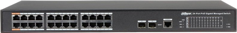 

Управляемый коммутатор 2-го уровня Dahua DH-PFS4226-24GT-360