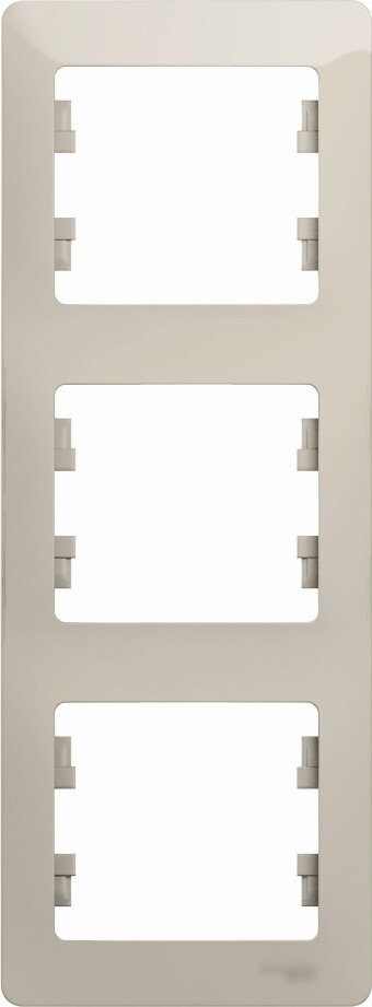 

Рамка Systeme Electric Glossa GSL000907 (молочный)