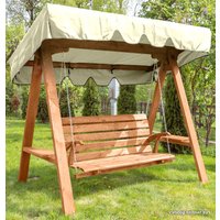 Садовые качели Wooden Story Мюнхен-1 плюс (дуб, бежевый)