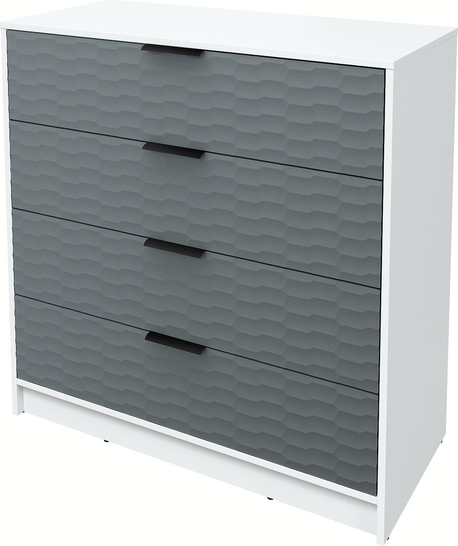 

Комод Интерлиния Концепт Зодиак КТ-К100 (белый платинум/серый)