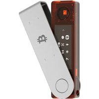 Аппаратный криптокошелек Ledger Nano X (оранжевый/прозрачный)
