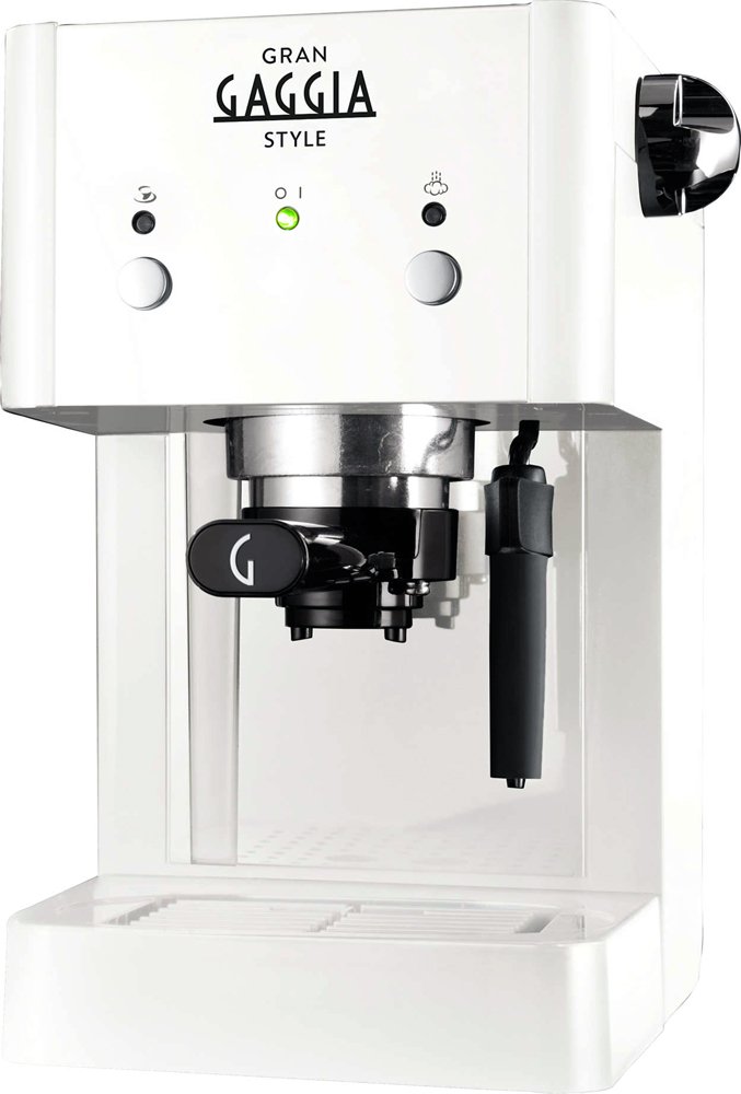 

Рожковая кофеварка Gaggia GRAN Style AL WH [RI8423/21]