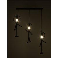 Подвесная люстра BayerLux Posatore 10547083 (черный)