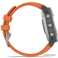 Умные часы Garmin Fenix 6 Sapphire (титановый/оранжевый) в Лиде
