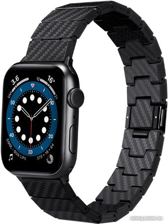 Браслет Pitaka Carbon Fiber для Apple Watch (38/40/41/42/44/45/49 мм, modern)